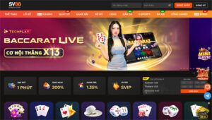 SV88 – Nhà cái cá cược toàn diện top đầu thị trường Châu Á